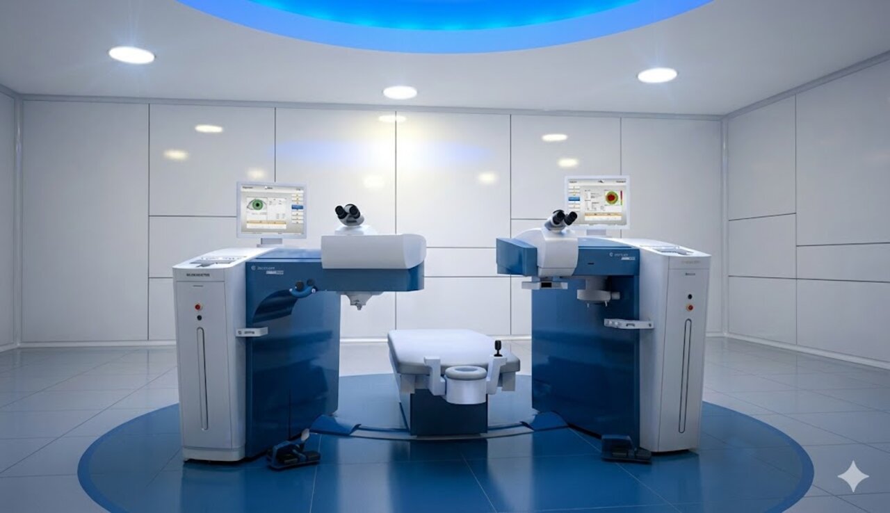 Chirurgie LASIK - salle d'opération